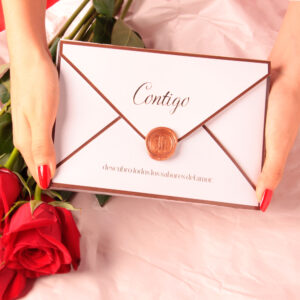 caja de chocolates para pareja